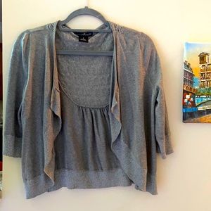 Will Smith grey sparkly cardigan size S